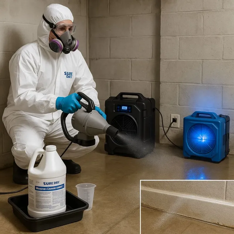 Sanitization and Odor Removal process in Seabrook Island, SC