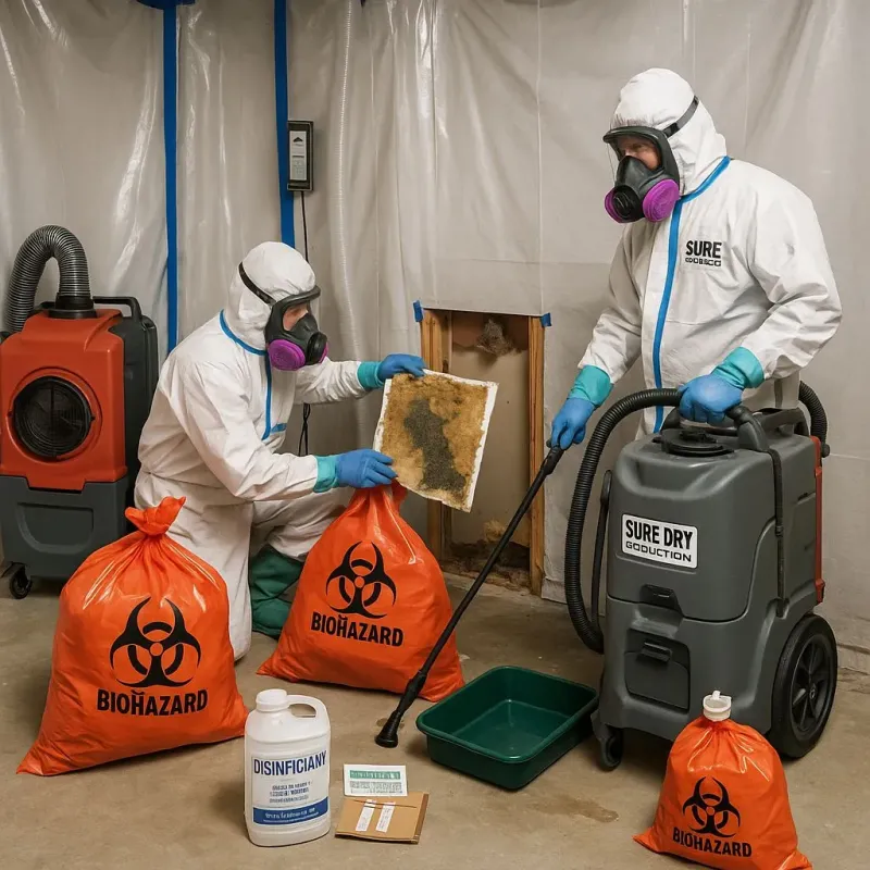 Contaminated Water Handling Protocols process in Seabrook Island, SC